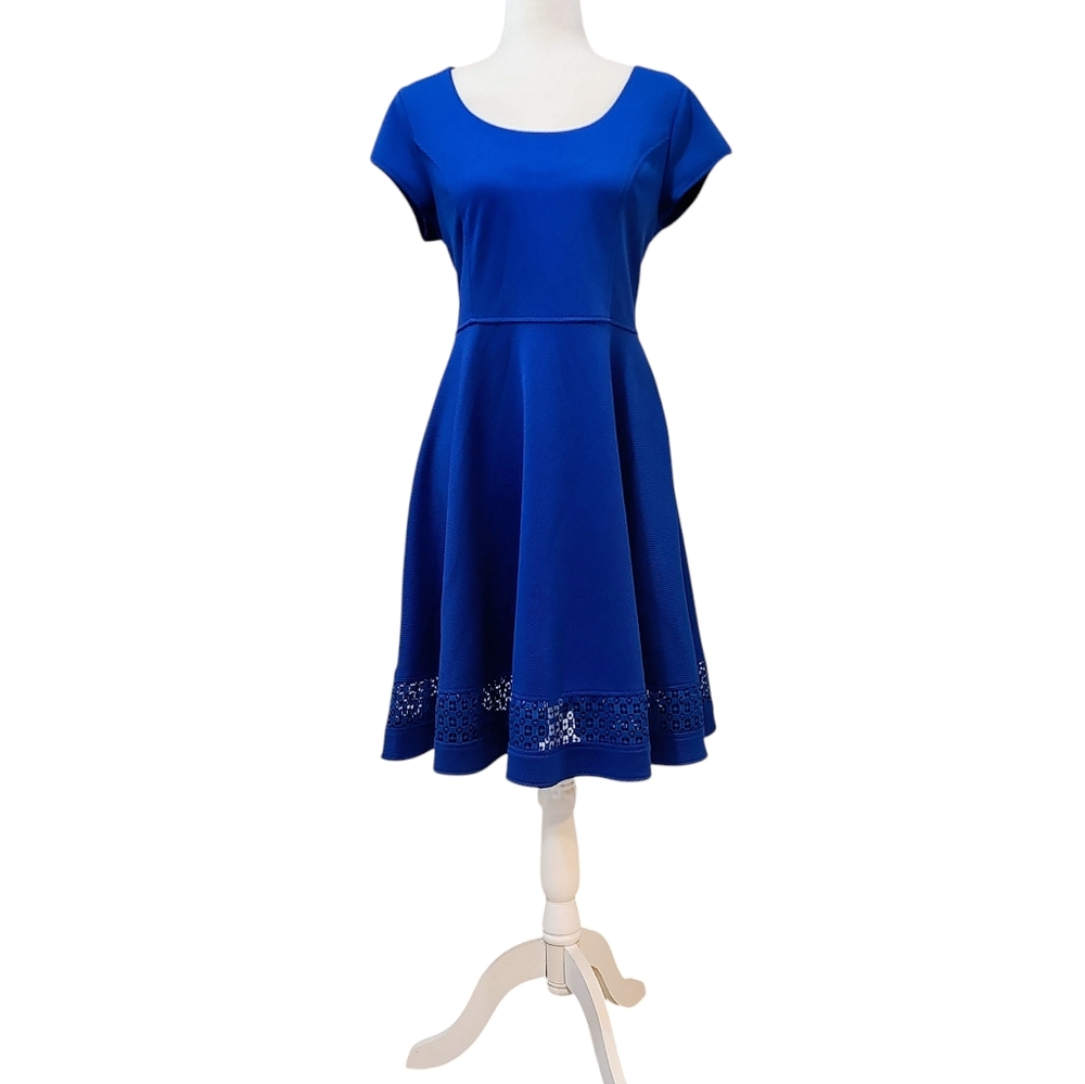 Modcloth Blue Midi Dress